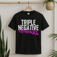 Triple Negative Breast Cancer Warrior T-Shirt thumb 2