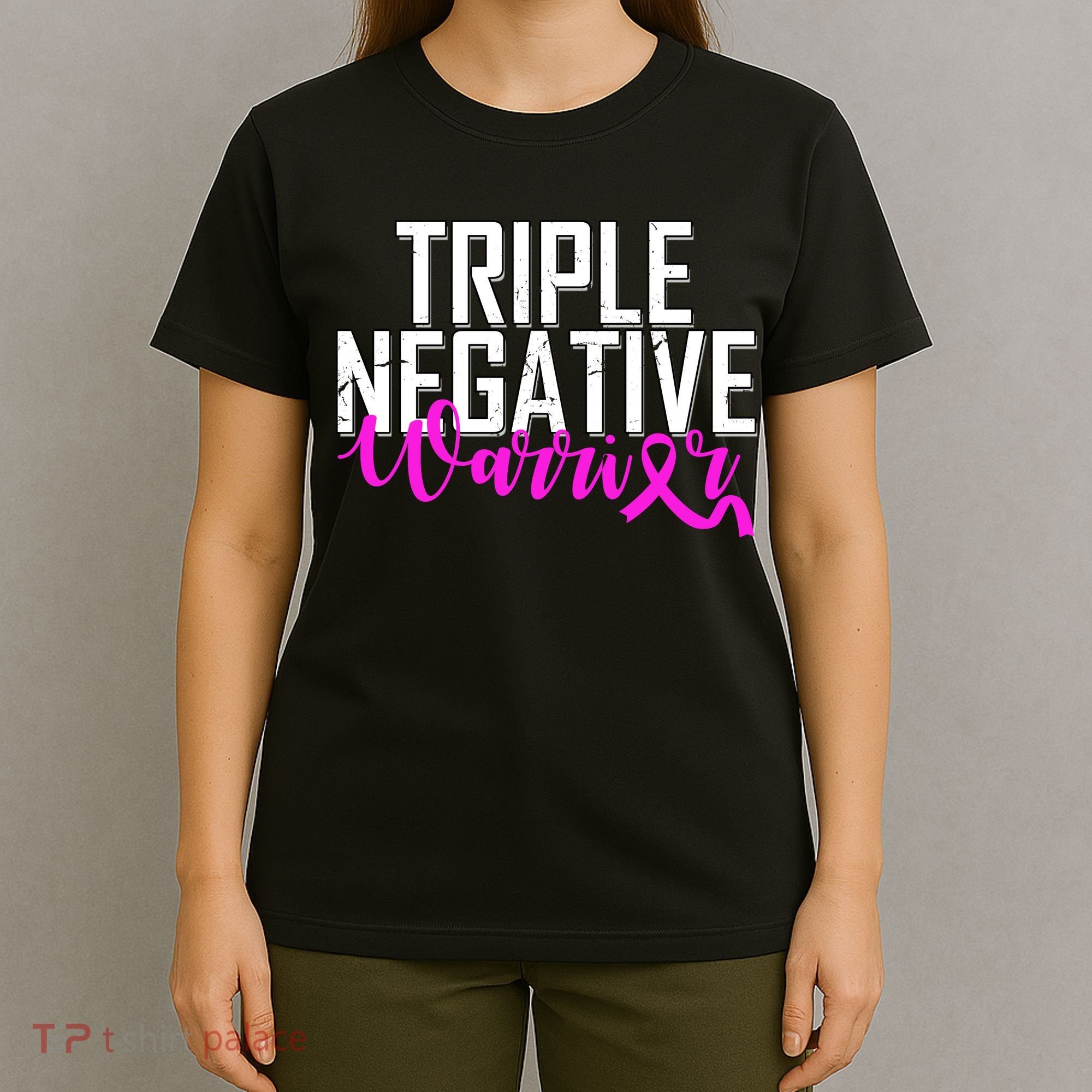 Triple Negative Breast Cancer Warrior T-Shirt