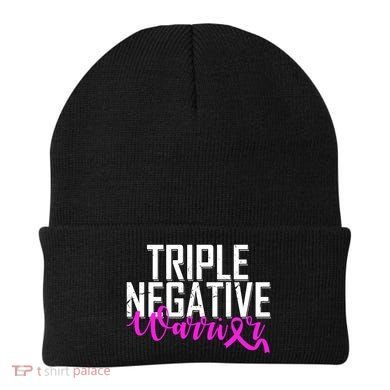 Triple Negative Breast Cancer Warrior Beanie