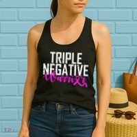 Triple Negative Breast Cancer Warrior Women's Tank Top thumb 2