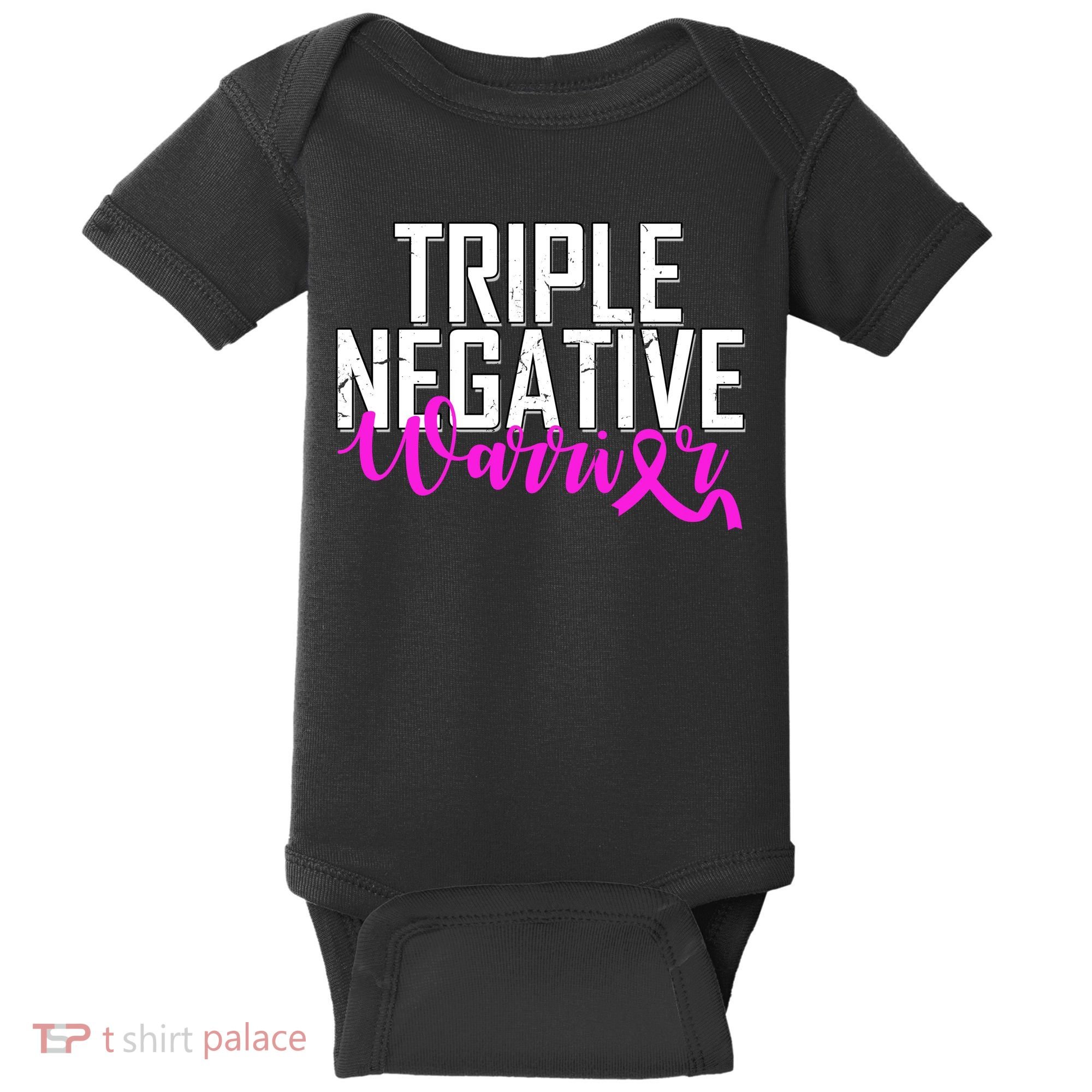 Triple Negative Breast Cancer Warrior Baby Bodysuit