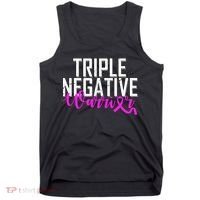 Triple Negative Breast Cancer Warrior Tank Top thumb 0