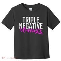 Triple Negative Breast Cancer Warrior Toddler T-Shirt thumb 0