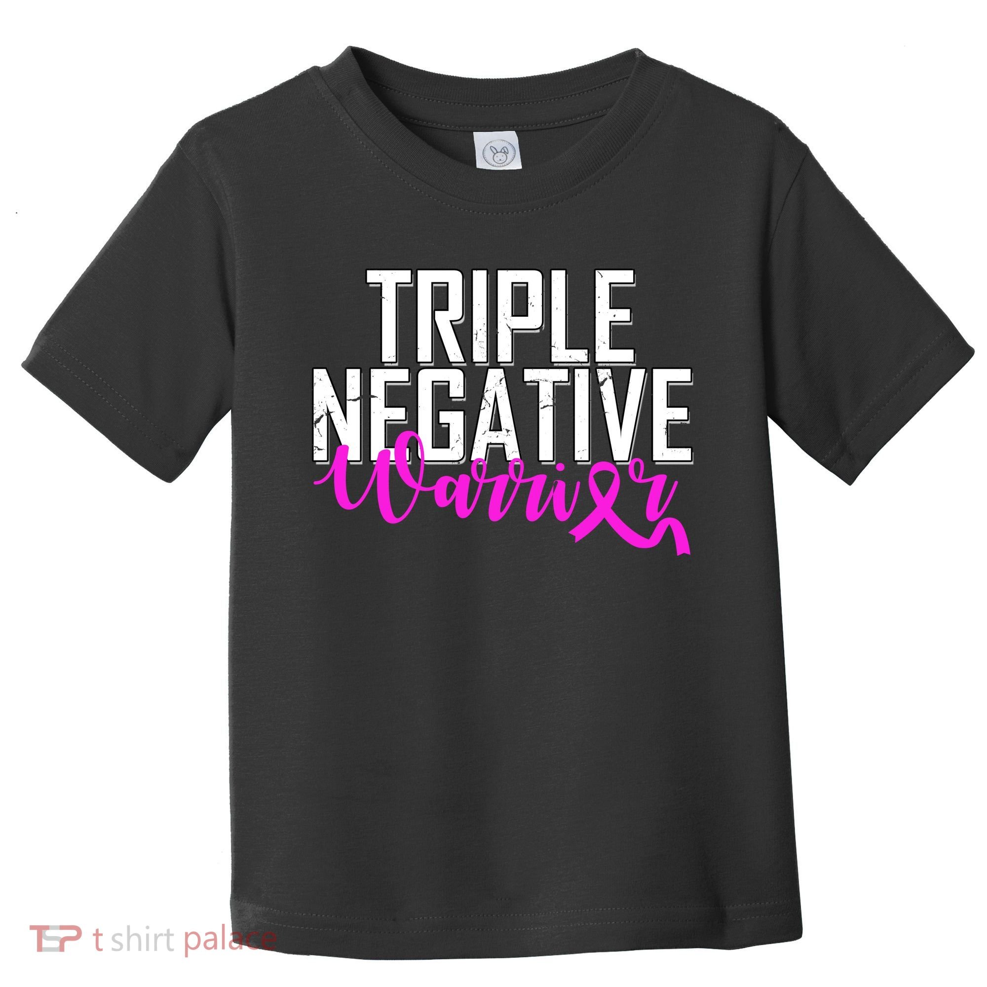 Triple Negative Breast Cancer Warrior Toddler T-Shirt