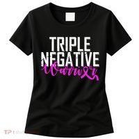 Triple Negative Breast Cancer Warrior Women's T-Shirt thumb 0