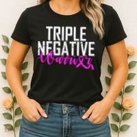 Triple Negative Breast Cancer Warrior Women's T-Shirt thumb 2