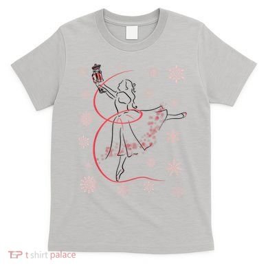 The Nutcracker Ballet And Clara Christmas Holiday Dance T-Shirt