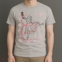 The Nutcracker Ballet And Clara Christmas Holiday Dance T-Shirt thumb 3