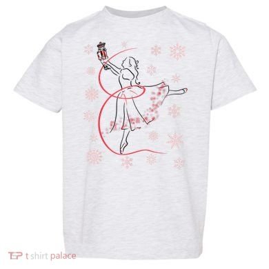 The Nutcracker Ballet And Clara Christmas Holiday Dance Toddler T-Shirt