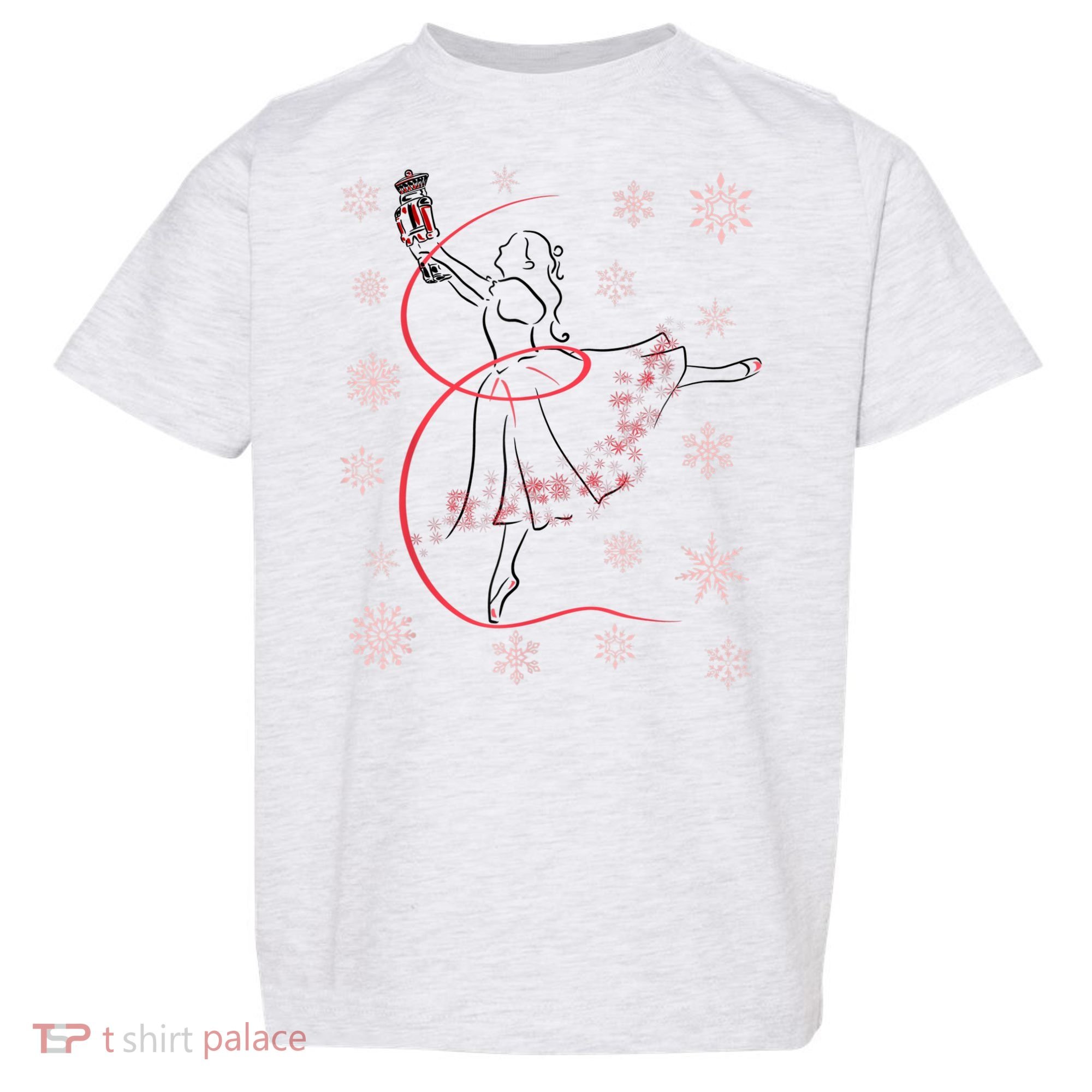 The Nutcracker Ballet And Clara Christmas Holiday Dance Toddler T-Shirt