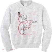 The Nutcracker Ballet And Clara Christmas Holiday Dance Kids Sweatshirt thumb 0