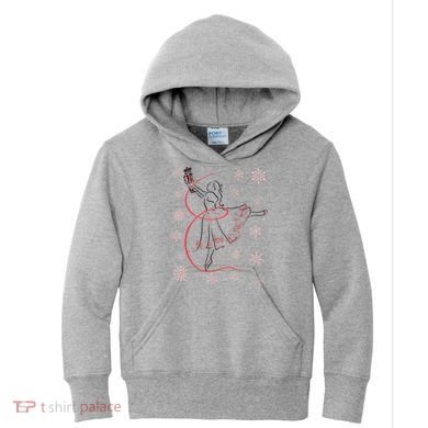 The Nutcracker Ballet And Clara Christmas Holiday Dance Kids Hoodie