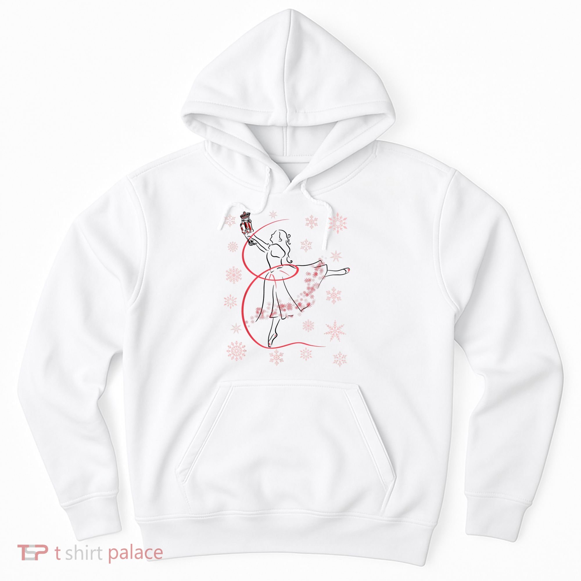 The Nutcracker Ballet And Clara Christmas Holiday Dance Hoodie