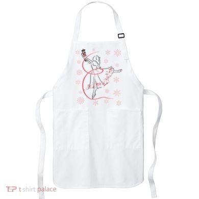 The Nutcracker Ballet And Clara Christmas Holiday Dance Apron