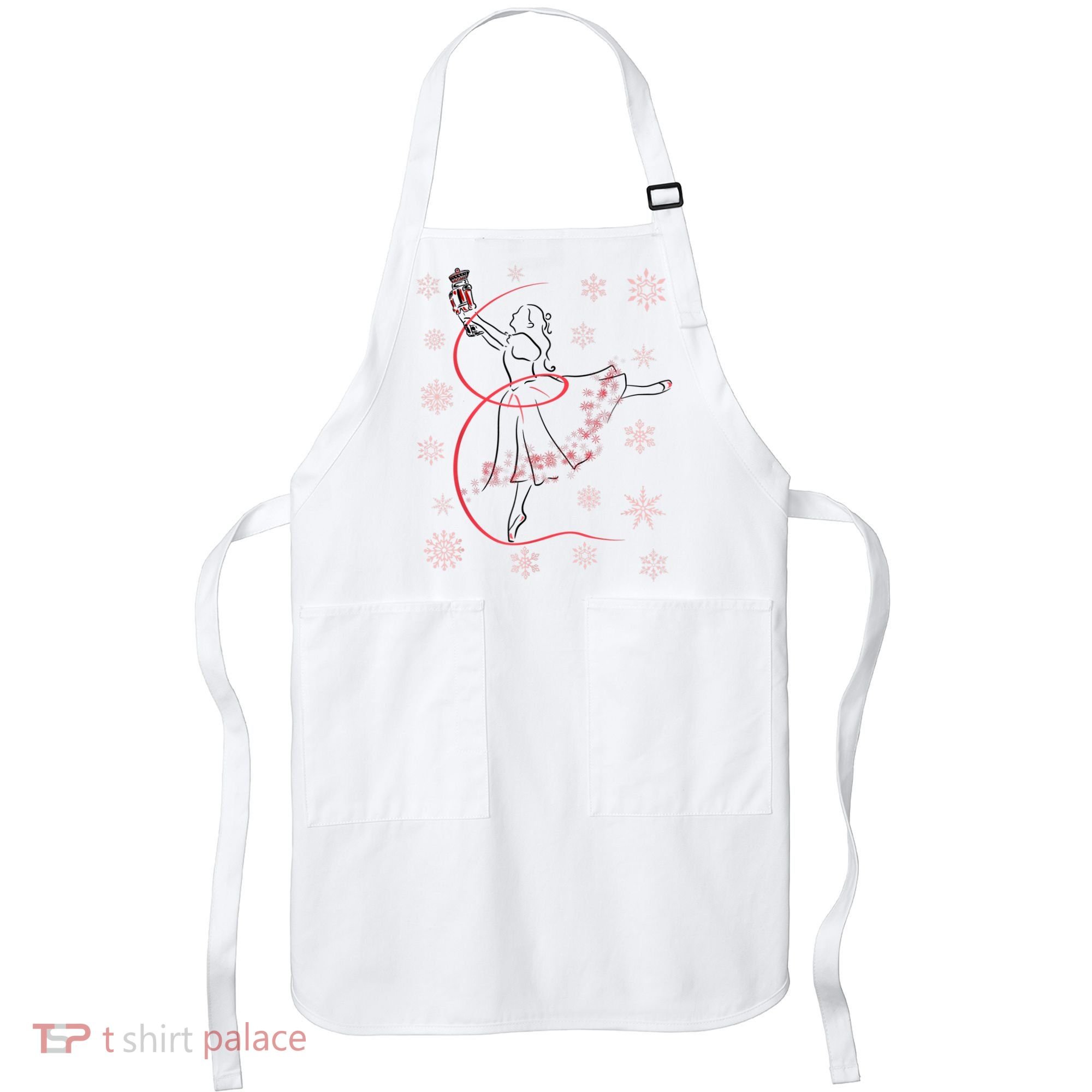 The Nutcracker Ballet And Clara Christmas Holiday Dance Apron