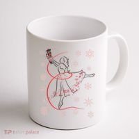 The Nutcracker Ballet And Clara Christmas Holiday Dance Coffee Mug thumb 1
