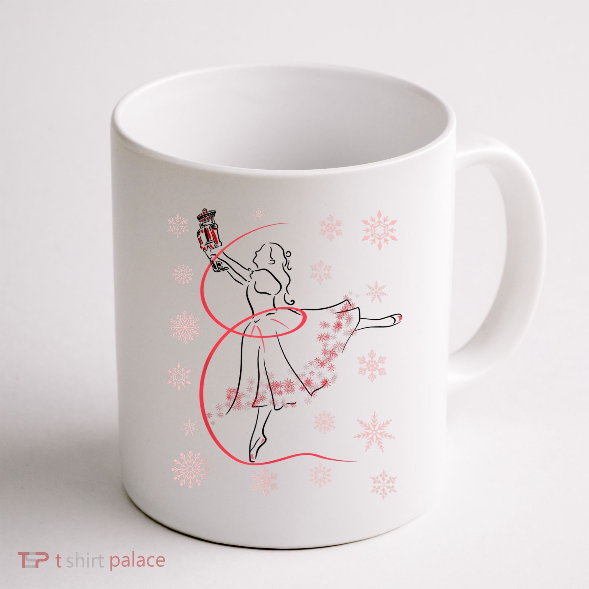 The Nutcracker Ballet And Clara Christmas Holiday Dance Coffee Mug