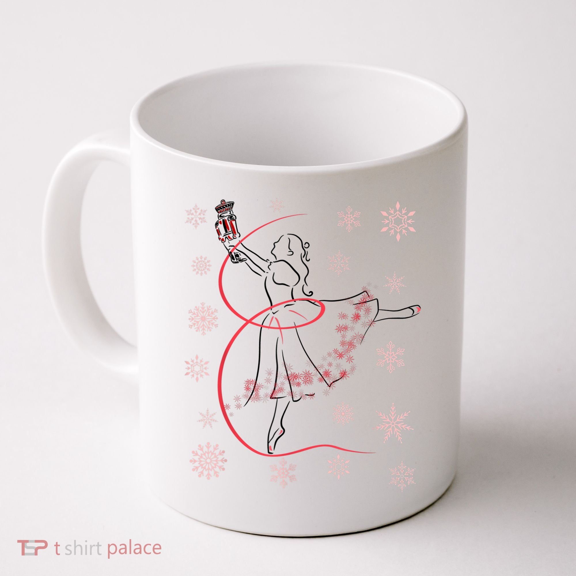 The Nutcracker Ballet And Clara Christmas Holiday Dance Coffee Mug