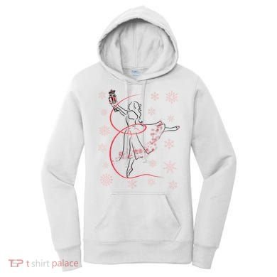 The Nutcracker Ballet And Clara Christmas Holiday Dance Women's Hoodie
