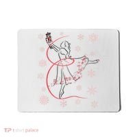 The Nutcracker Ballet And Clara Christmas Holiday Dance Mousepad thumb 0