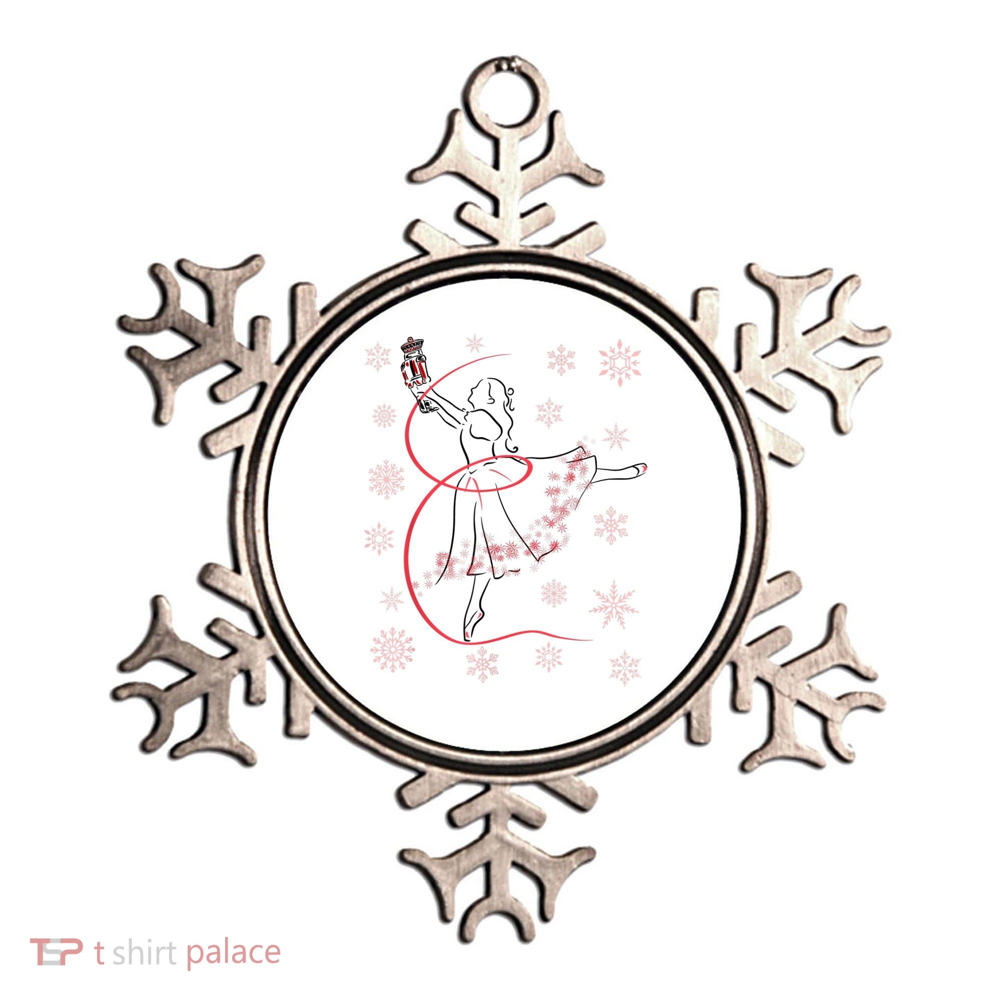 The Nutcracker Ballet And Clara Christmas Holiday Dance Ornament