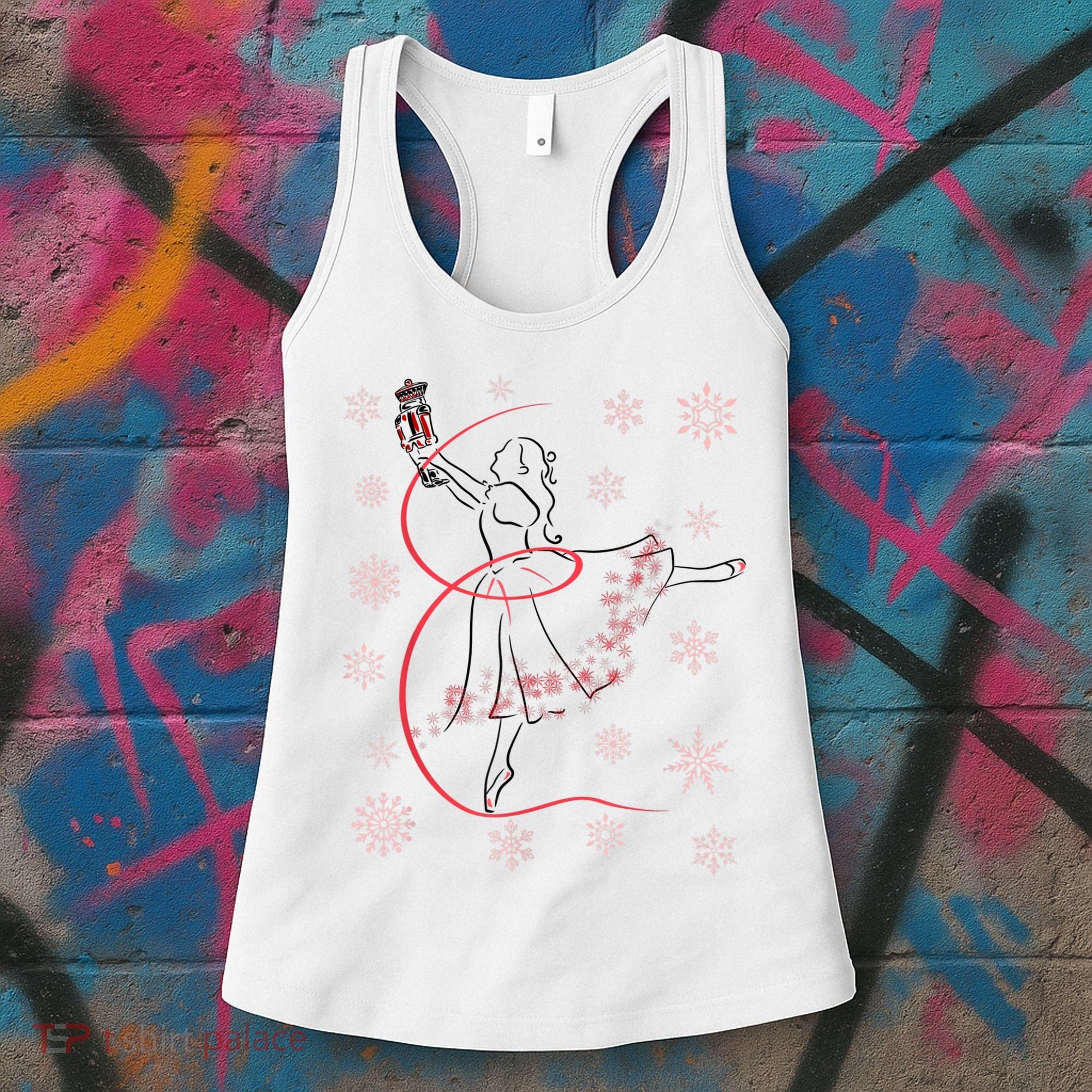 The Nutcracker Ballet And Clara Christmas Holiday Dance Women's Tank Top