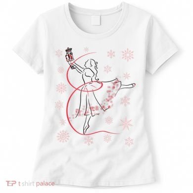 The Nutcracker Ballet And Clara Christmas Holiday Dance Women's T-Shirt