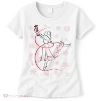 The Nutcracker Ballet And Clara Christmas Holiday Dance Women's T-Shirt thumb 0
