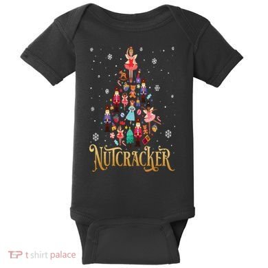 The Nutcracker Ballet Christmas Baby Bodysuit