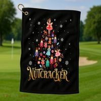 The Nutcracker Ballet Christmas Golf Towel thumb 1
