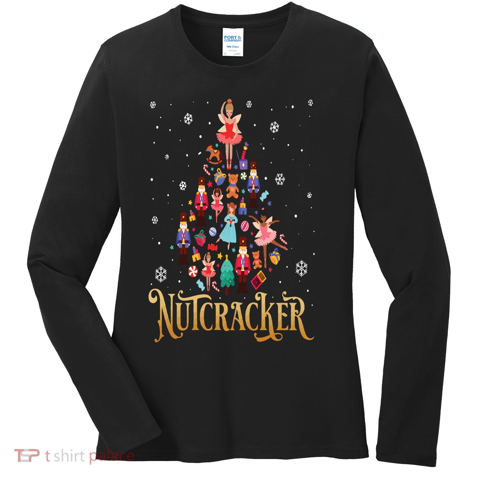 The Nutcracker Ballet Christmas Women's Long Sleeve Shirt