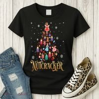The Nutcracker Ballet Christmas Women's T-Shirt thumb 3