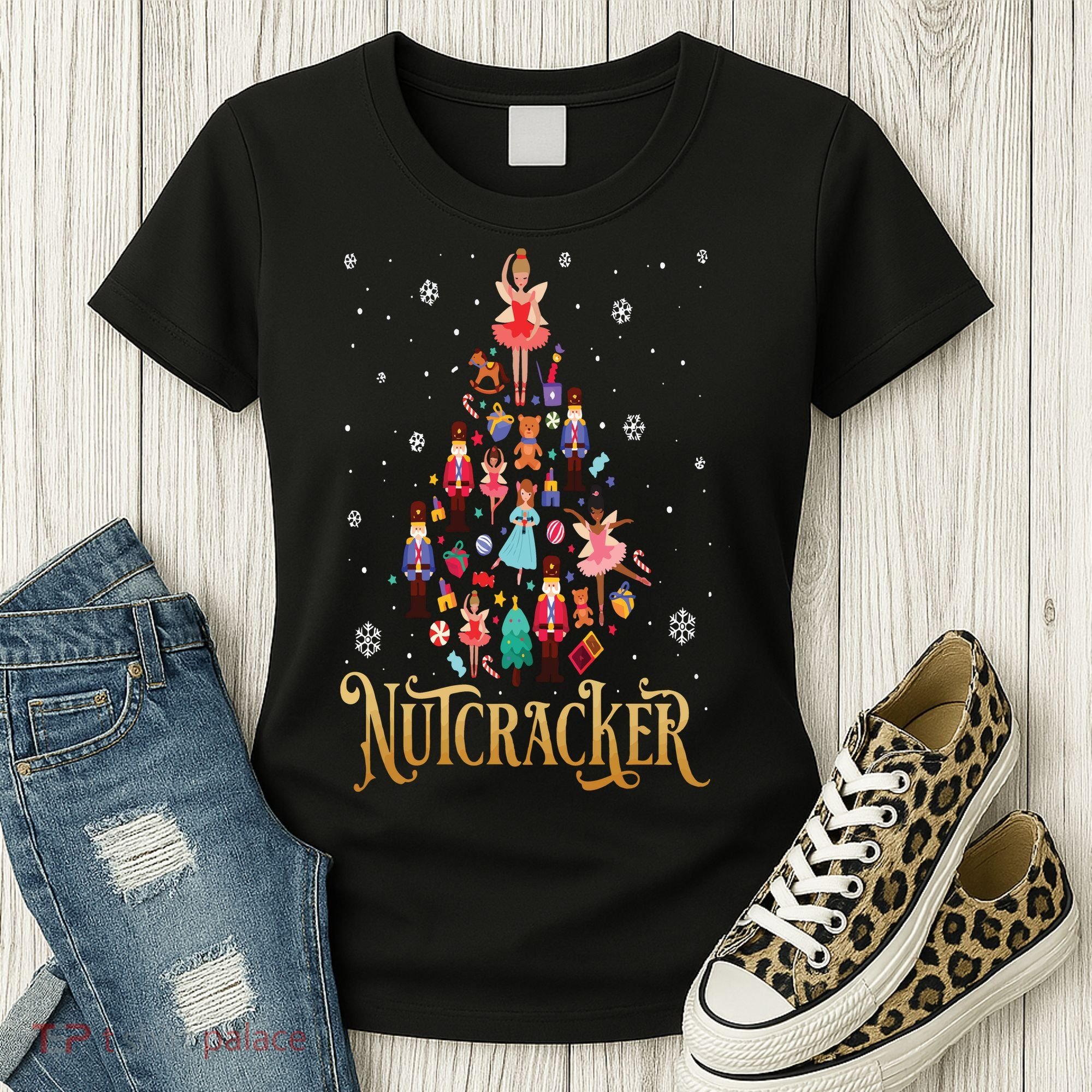 The Nutcracker Ballet Christmas Women's T-Shirt