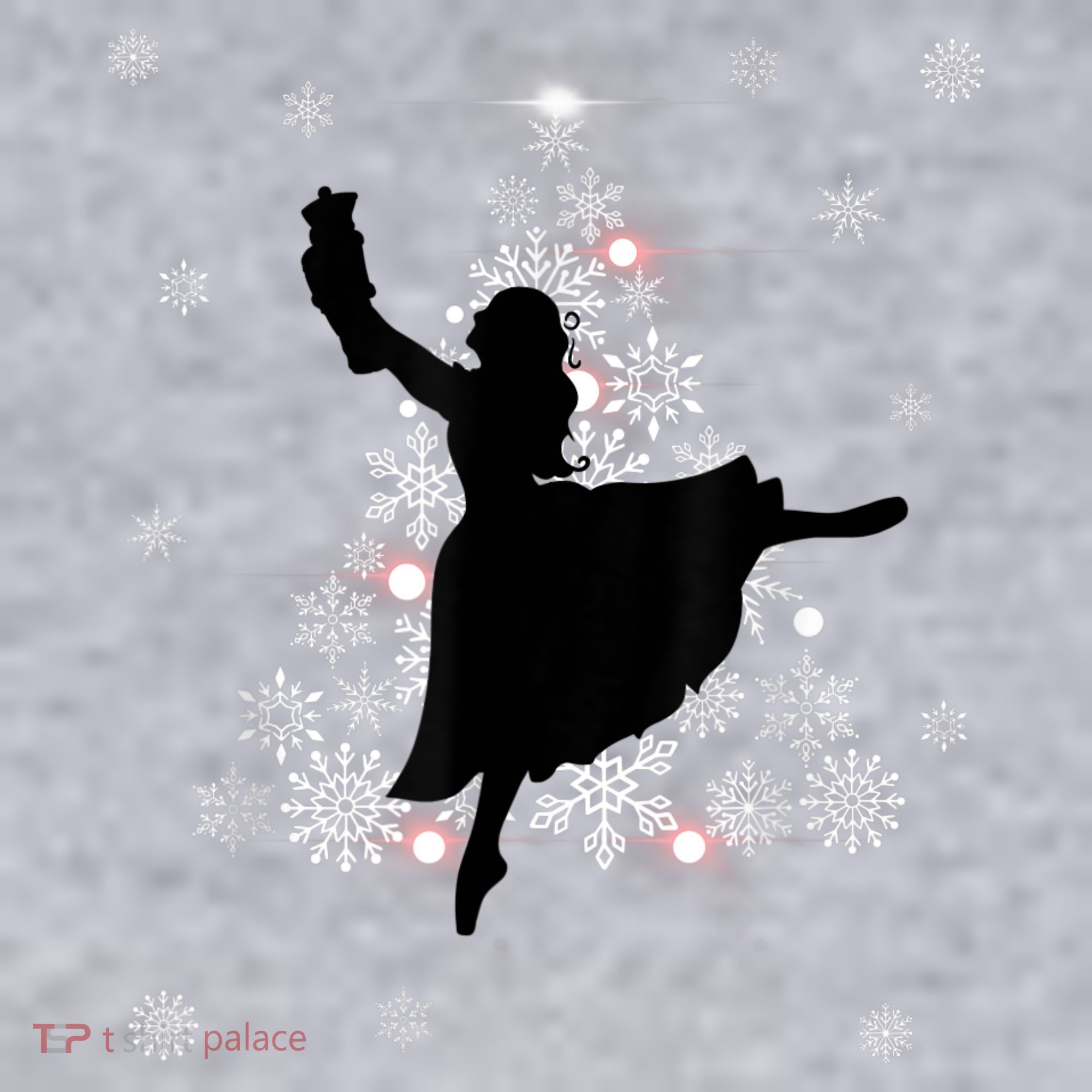 The Nutcracker Ballet, Clara, Tree Christmas Holiday Dance Women's Sweatshirt