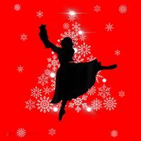 The Nutcracker Ballet, Clara, Tree Christmas Holiday Dance Santa Hat thumb 1