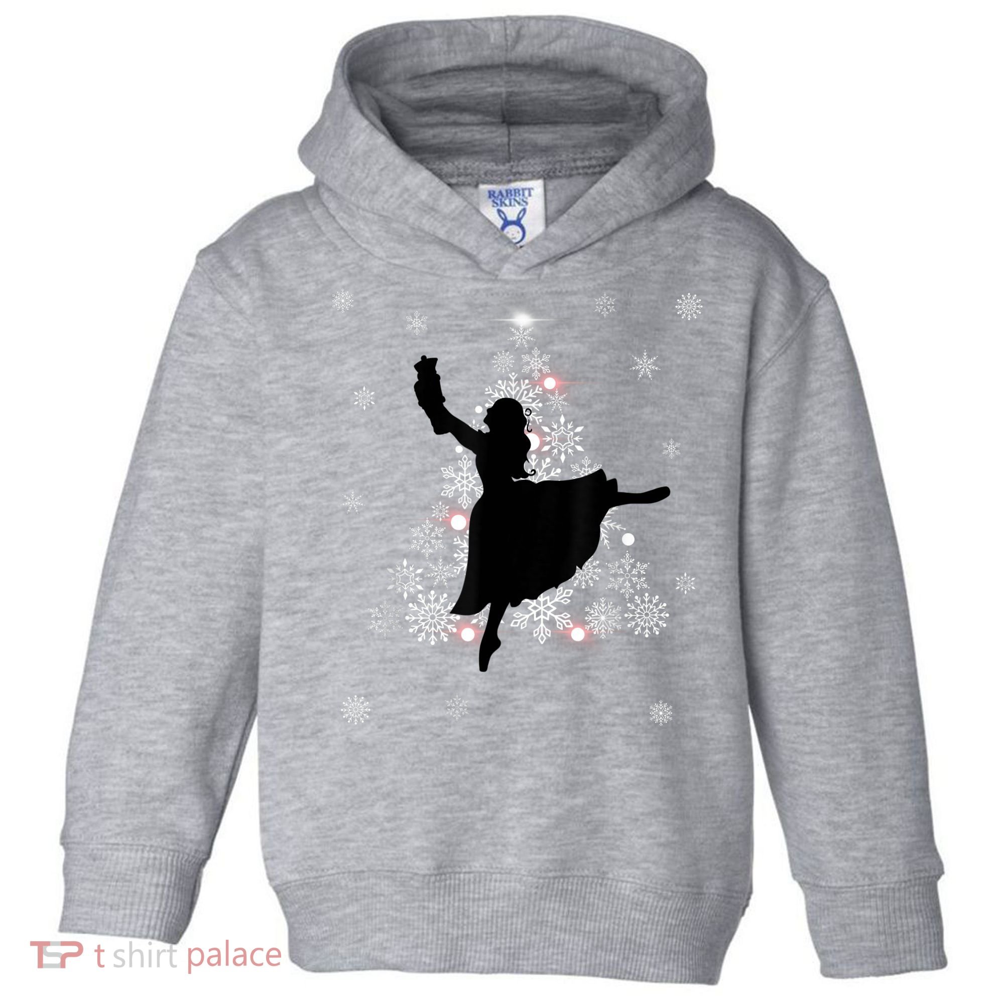 The Nutcracker Ballet, Clara, Tree Christmas Holiday Dance Toddler Hoodie