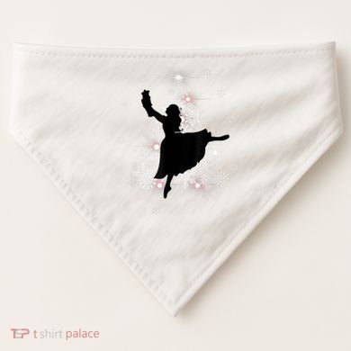 The Nutcracker Ballet, Clara, Tree Christmas Holiday Dance USA-Made Doggie Bandana