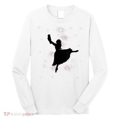 The Nutcracker Ballet, Clara, Tree Christmas Holiday Dance Long Sleeve Shirt