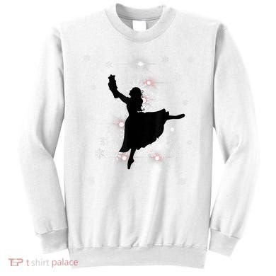 The Nutcracker Ballet, Clara, Tree Christmas Holiday Dance Sweatshirt