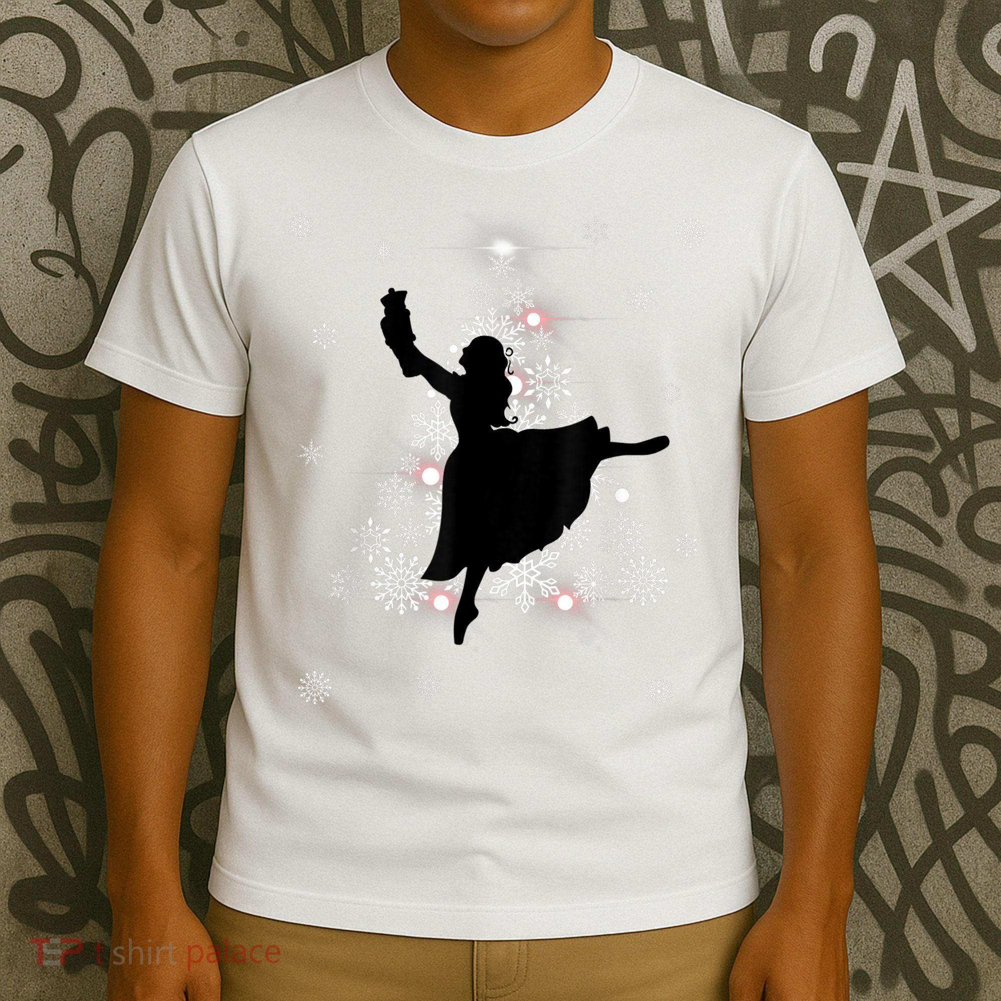 The Nutcracker Ballet, Clara, Tree Christmas Holiday Dance T-Shirt