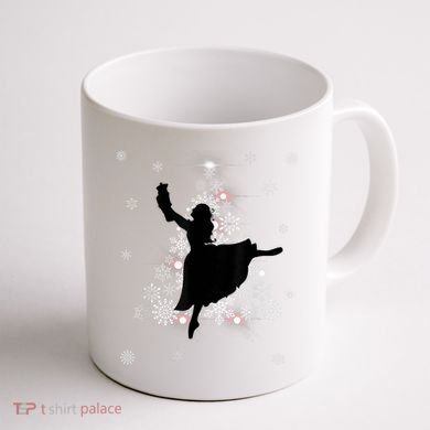 The Nutcracker Ballet, Clara, Tree Christmas Holiday Dance Coffee Mug back