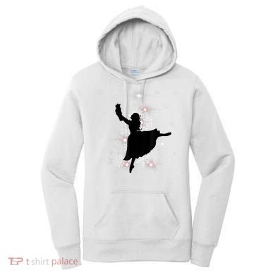 The Nutcracker Ballet, Clara, Tree Christmas Holiday Dance Women's Hoodie