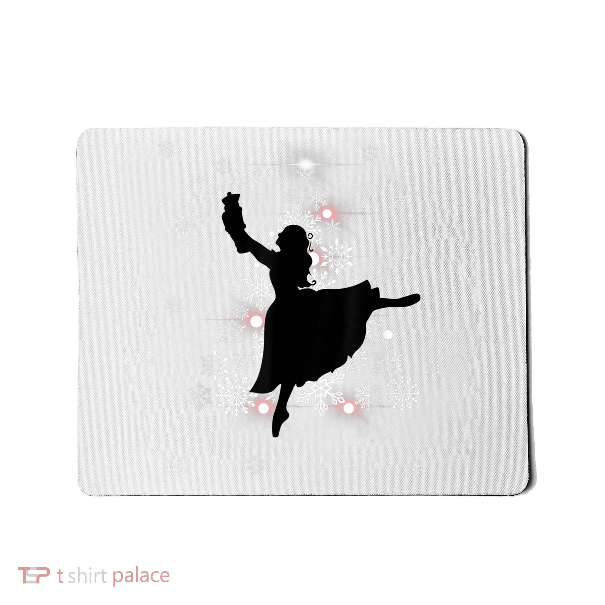 The Nutcracker Ballet, Clara, Tree Christmas Holiday Dance Mousepad