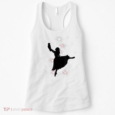 The Nutcracker Ballet, Clara, Tree Christmas Holiday Dance Women's Tank Top