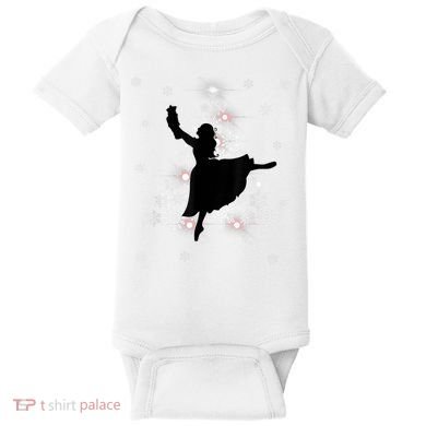 The Nutcracker Ballet, Clara, Tree Christmas Holiday Dance Baby Bodysuit