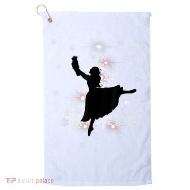 The Nutcracker Ballet, Clara, Tree Christmas Holiday Dance Golf Towel