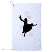 The Nutcracker Ballet, Clara, Tree Christmas Holiday Dance Golf Towel thumb 0