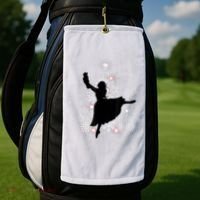 The Nutcracker Ballet, Clara, Tree Christmas Holiday Dance Golf Towel thumb 2