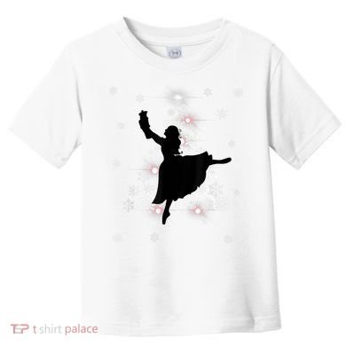 The Nutcracker Ballet, Clara, Tree Christmas Holiday Dance Toddler T-Shirt