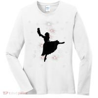 The Nutcracker Ballet, Clara, Tree Christmas Holiday Dance Women's Long Sleeve Shirt thumb 0
